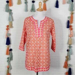 Gretchen Scott Geometric Tunic